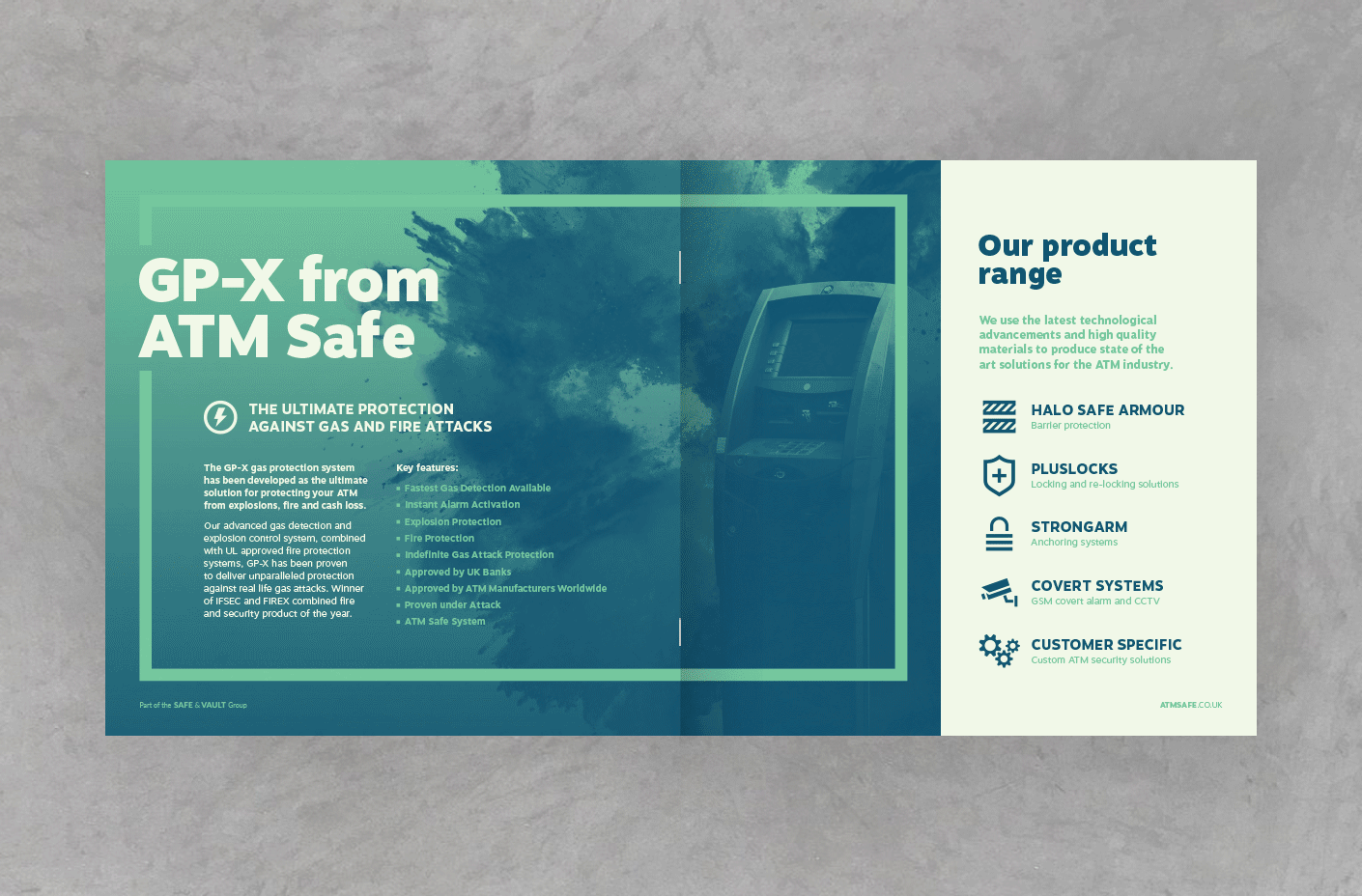 ATM Safe corporate brochure